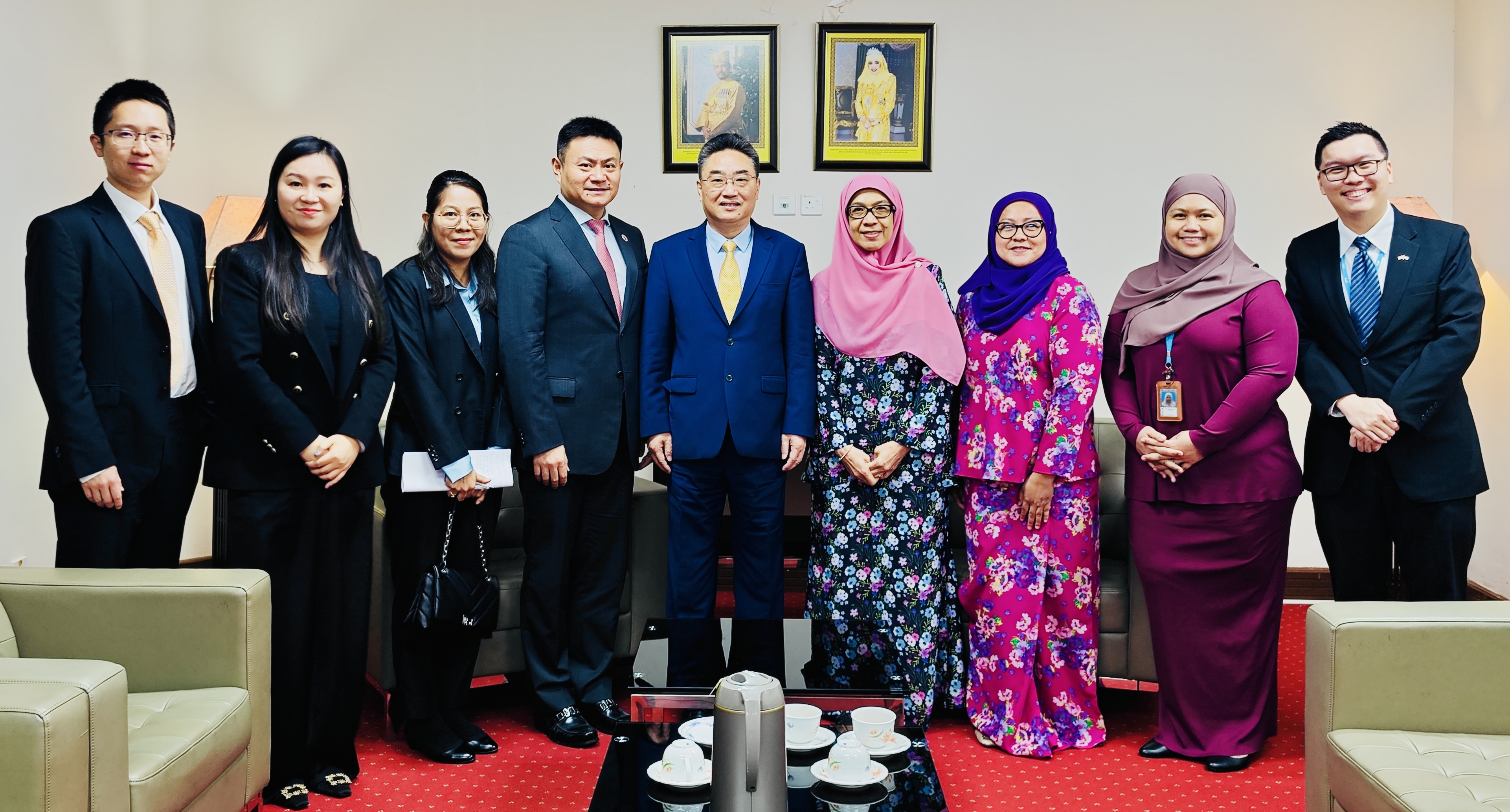 SG Shi Zhongjun Meets Permanent Secretary at the Ministry of Foreign Affairs of Brunei