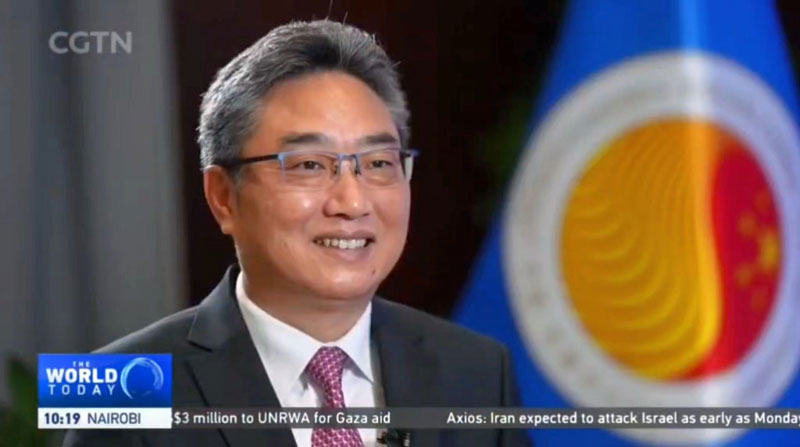 Shi Zhongjun Sits with CGTN on ASEAN-China Week 2024