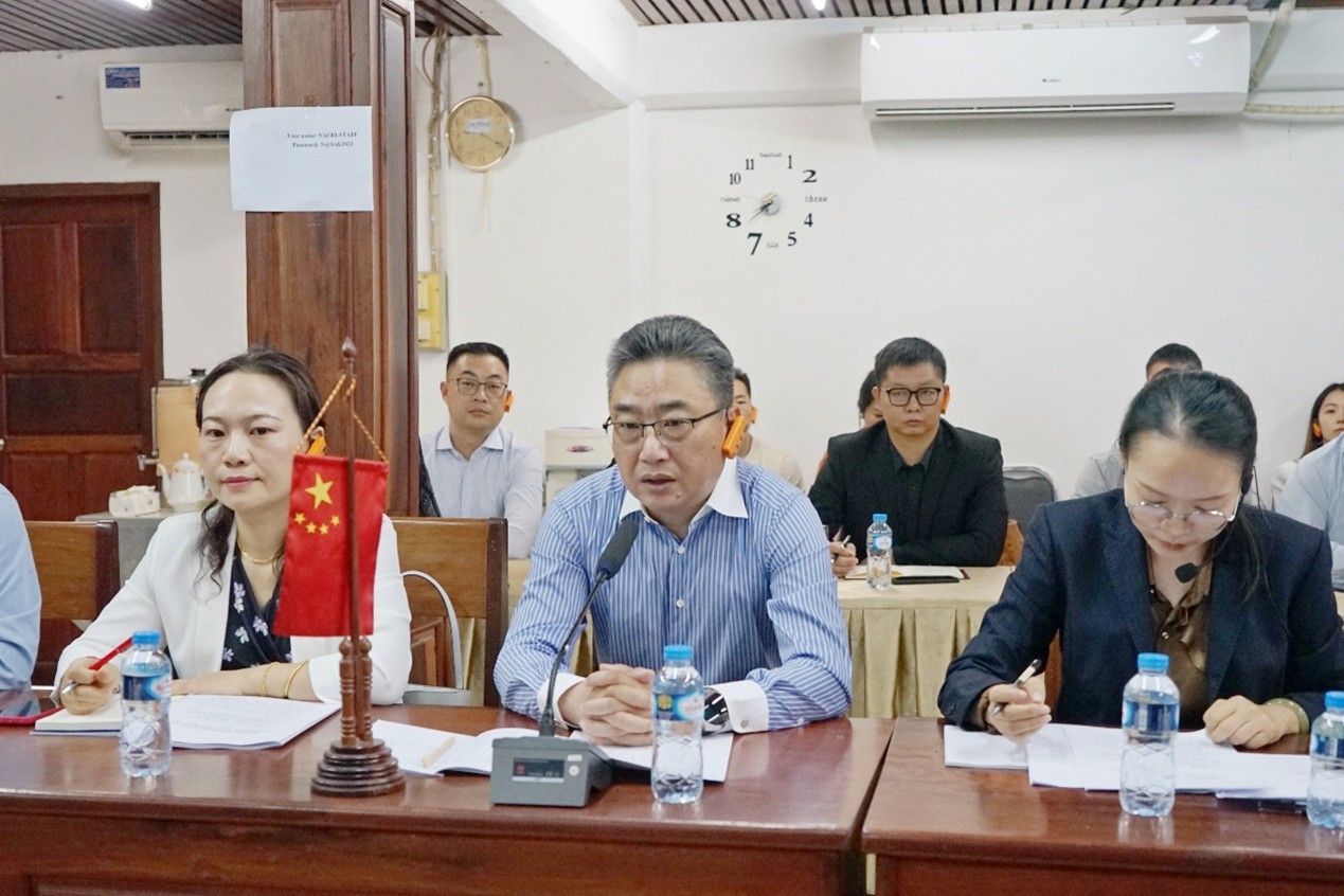 SG Shi Leads the Agricultural Delegation to Meet with NAFRI